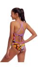 Funkita Girls Gold Tips Tie Me Tight One Piece Swimsuit - Multi