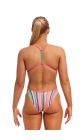Funkita Ladies Join The Line Tie Me Tight One Piece Swimsuit - Multi