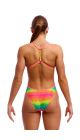 Funkita Ladies Melting Mayhem Twisted One Piece Swimsuit - Multi