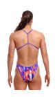 Funkita Ladies Torvill Twisted One Piece Swimsuit - Multi
