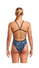Funkita Ladies Dial A Dot Single Strength One Piece Swimsuit