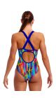 Funkita Ladies The Glitch Eclipse One Piece Swimsuit - Multi