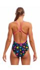 Funkita Ladies Fly Bye Swim Secure One Piece Swimsuit - Multi