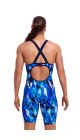 Funkita Ladies Chaz Michael Fast Legs One Piece - Blue/Multi