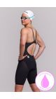 Funkita Ladies Black Attack Apex Viper Secure Kneesuit - Black