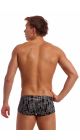 Funky Trunks Mens Up The Ladder Classic Trunk - Black/White