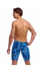 Funky Trunks Mens Wing Streak Training Jammer - Blue