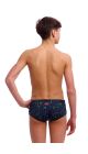 Funky Trunks Boys Chomp Chomp Sidewinder Trunks - Black/Multi