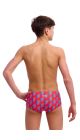 Funky Trunks Boys Hot Volt Sidewinder Trunks - Red/Blue