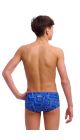 Funky Trunks Boys Much Munchies Sidewinder Trunks - Blue/Multi