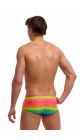 Funky Trunks Mens Melting Mayhem Sidewinder Trunk - Multi