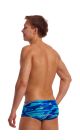 Funky Trunks Mens Pace Racer Sidewinder Trunk - Blue