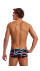 Funky Trunks Mens Pocket Rocket Sidewinder Trunk - Multi