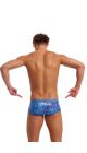 Funky Trunks Mens Sea Dreams Sidewinder Trunk - Blue