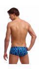 Funky Trunks Mens Snork City Sidewinder Trunk - Blue/Multi