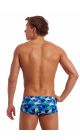 Funky Trunks Mens Tetra Tonic Sidewinder Trunk - Blue/Multi