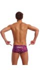 Funky Trunks Mens Walk Together Sidewinder Trunk - Pink/Multi