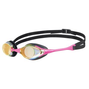 Arena Cobra Swipe Mirror Racing Goggles - Pink