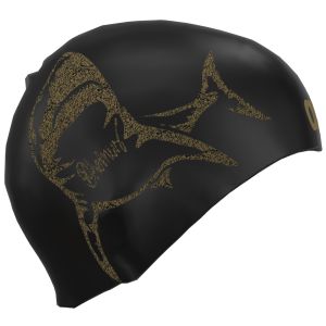 Arena Kyle Chalmers Pro II Moulded Swim Cap - Black/Gold