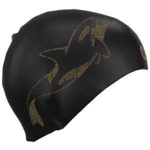 Arena Lydia Jacoby Pro II Moulded Swim Cap - Black/Gold