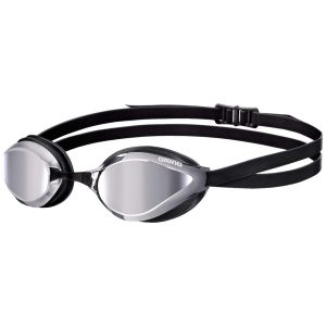 Arena Python Mirror Racing Goggles - Silver/Black