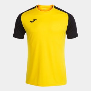 Joma Mens Academy IV T-Shirt - Yellow/Black