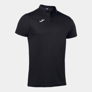 Joma Mens Hobby Polo Shirt - Black