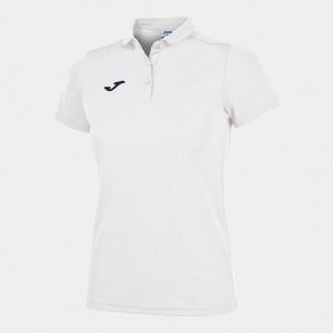 Joma Girls Hobby Polo Shirt - White