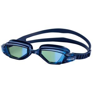 Swans Open Water Seven Mirrored + MIT Goggle - Navy Blue