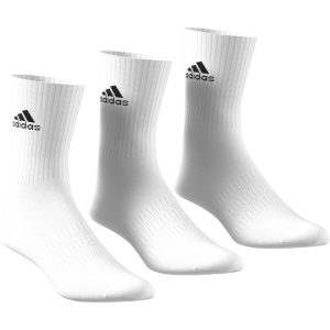Adidas Cushioned Crew Socks 3 Pairs - White