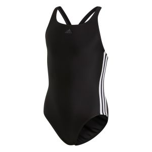 Adidas Athly V 3-Stripes Swimsuit - Black