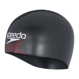 Speedo Fastskin Cap - Black/Red