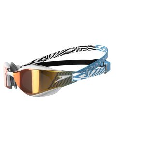 Speedo Fastskin Hyper Elite Mirror Goggle - Picton Blue/Black/White