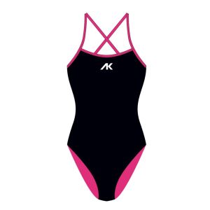 Womens AK Tieback - Black/Pink