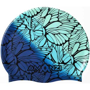 Amanzi Monarch Swim Cap - Blue