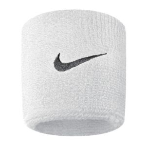 Nike Swoosh Wristband - White