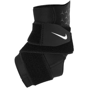 Nike Pro Ankle Sleeve With Strap - Black