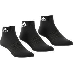 Adidas Ankle Socks 3 Pairs - Black