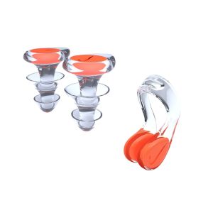 Nike Nose Clip & Ear Plug Set - Orange