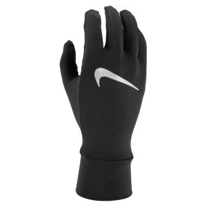 Nike Womens Fleece Running Gloves - Black