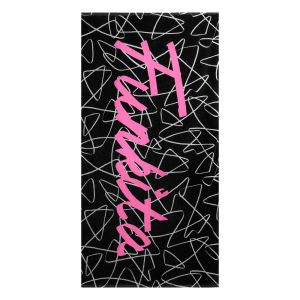 Funkita Texta Mess Towel - Black/Pink/White