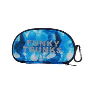Funky Trunks Dive In Case Closed Goggle Case - Blue