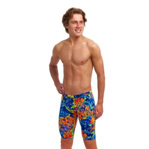 Funky Trunks Boys Mixed Mess Training Jammers - Multi