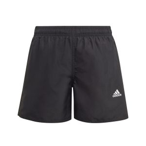 Adidas Boys Classic Badge of Sport Swim Shorts - Black