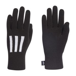 Adidas Three Stripes Conductive Gloves - Black