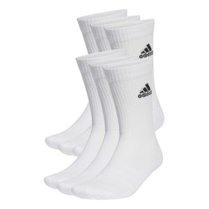 Adidas Cushioned Sportswear Crew Socks 6 Pairs - White