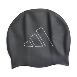 Adidas Logo Swim Cap - Black/White