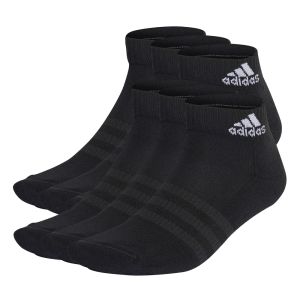 Adidas Cushioned Sportswear Ankle Socks 6 Pairs - Black