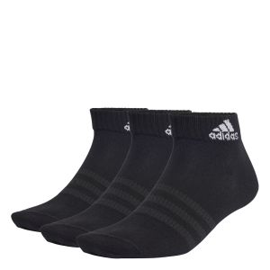 Adidas Thin and Light Sportswear Ankle Socks 6 Pairs - Black