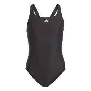 Adidas Cut 3-Stripes Swimsuit - Black